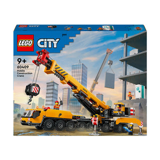 LEGO® City Yellow Mobile Construction Crane Toy Set 60409