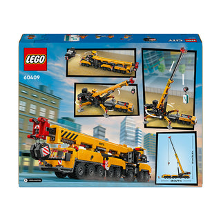 LEGO® City Yellow Mobile Construction Crane Toy Set 60409