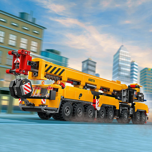 LEGO® City Yellow Mobile Construction Crane Toy Set 60409