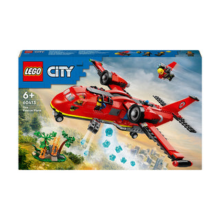LEGO® City Fire Rescue Plane Building Toy Set 60413