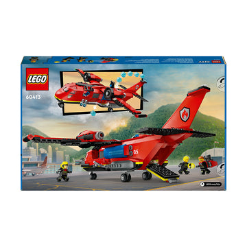 LEGO® City Fire Rescue Plane Building Toy Set 60413 - 0