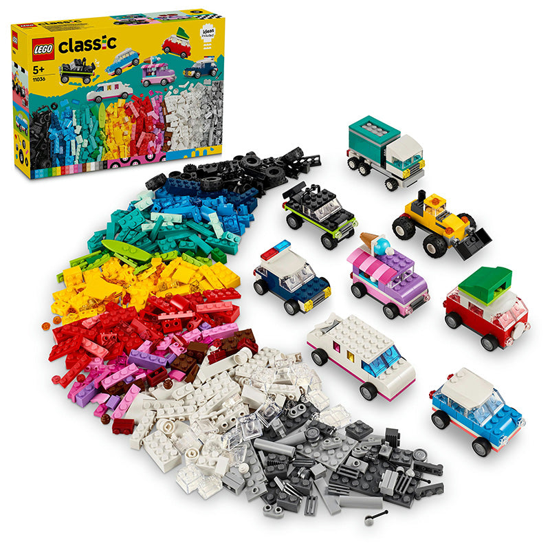 LEGO® Classic Creative Vehicles Building Toys 11036 - SLIGHTLY DAMAGED BOX
