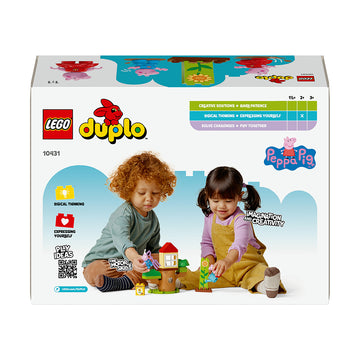 LEGO® DUPLO® Peppa Pig Garden and Tree House Toddler Toy 10431 - 0