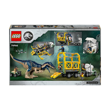 LEGO® Jurassic World Dinosaur Missions: Allosaurus Transport Truck 76966 - 0