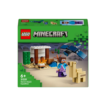 LEGO® Minecraft® Steve's Desert Expedition Set 21251 - SLIGHTLY DAMAGED BOX