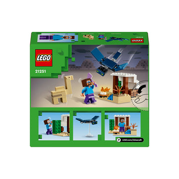 LEGO® Minecraft® Steve's Desert Expedition Set 21251 - SLIGHTLY DAMAGED BOX - 0
