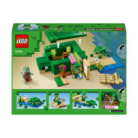 LEGO® Minecraft® The Turtle Beach House Toy Set 21254 - 0