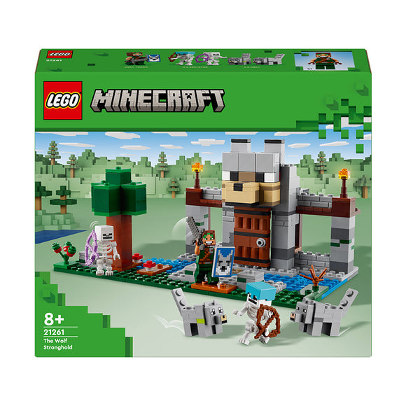 LEGO® Minecraft® The Wolf Stronghold Toy Set 21261 Import A Toy