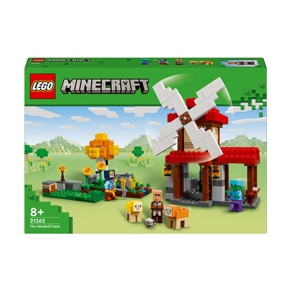 ショベルヘッド４速　プライマリーセット LEGO® Minecraft® The Windmill Farm Building Toy Set 21262 | Import