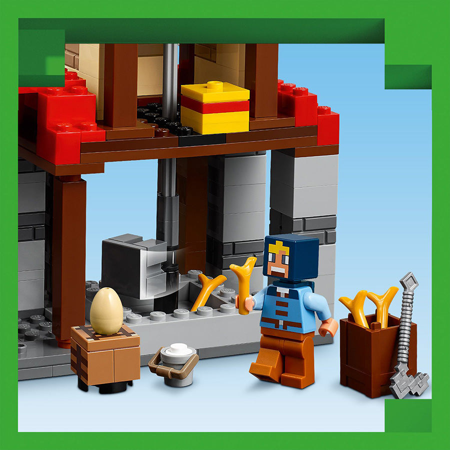LEGO® Minecraft® The Windmill Farm Building Toy Set 21262 - SLIGHTLY DAMAGED BOX