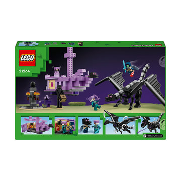 LEGO® Minecraft® The Ender Dragon and End Ship Toy Set 21264 - 0