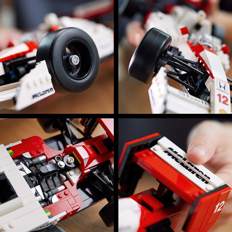 LEGO® ICONS McLaren MP4/4 & Ayrton Senna Set for Adults 10330 - SLIGHTLY DAMAGED BOX