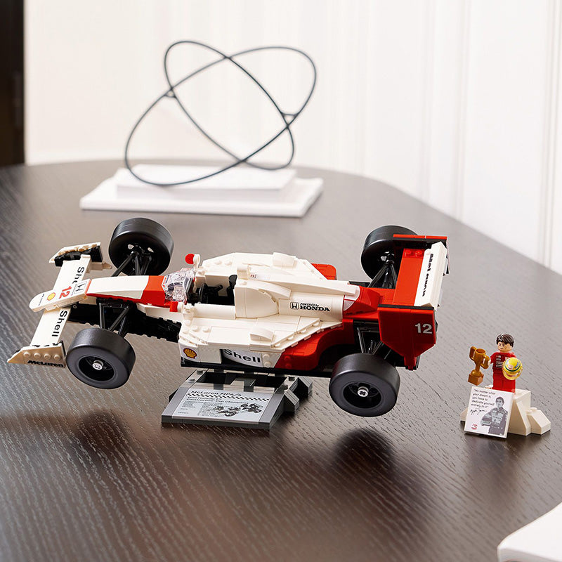 LEGO® ICONS McLaren MP4/4 & Ayrton Senna Set for Adults 10330 - SLIGHTLY DAMAGED BOX