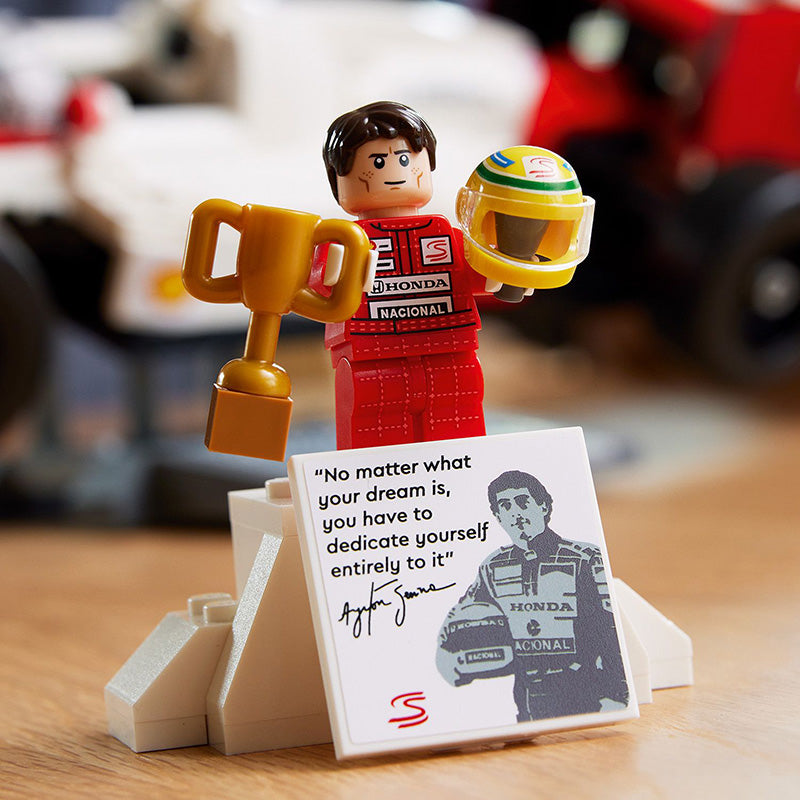 LEGO® ICONS McLaren MP4/4 & Ayrton Senna Set for Adults 10330 - SLIGHTLY DAMAGED BOX