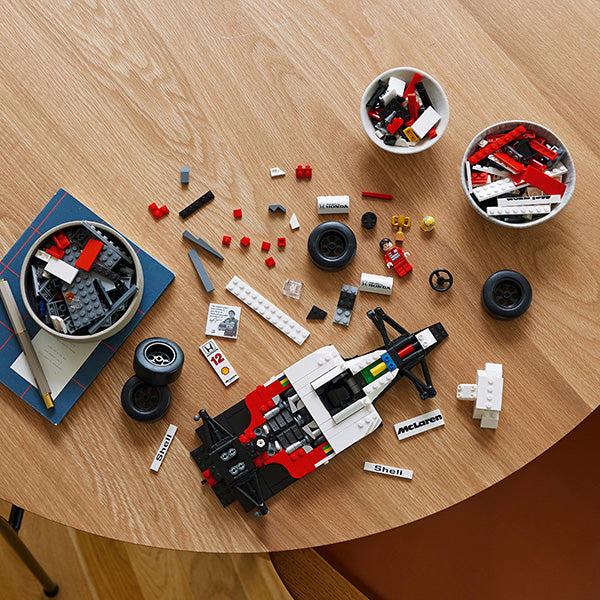 LEGO® ICONS McLaren MP4/4 & Ayrton Senna Set for Adults 10330 - SLIGHTLY DAMAGED BOX