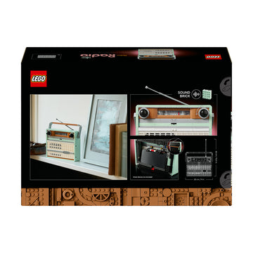 LEGO® ICONS Retro Radio Music Home Decor Building Set 10334 - 0