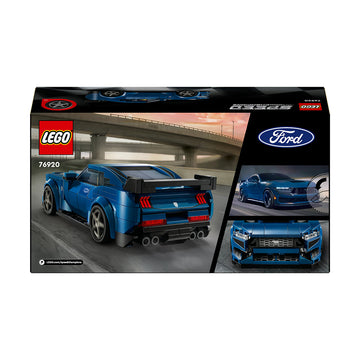 LEGO® Speed Champions Ford Mustang Dark Horse Sports Car 76920 - 0
