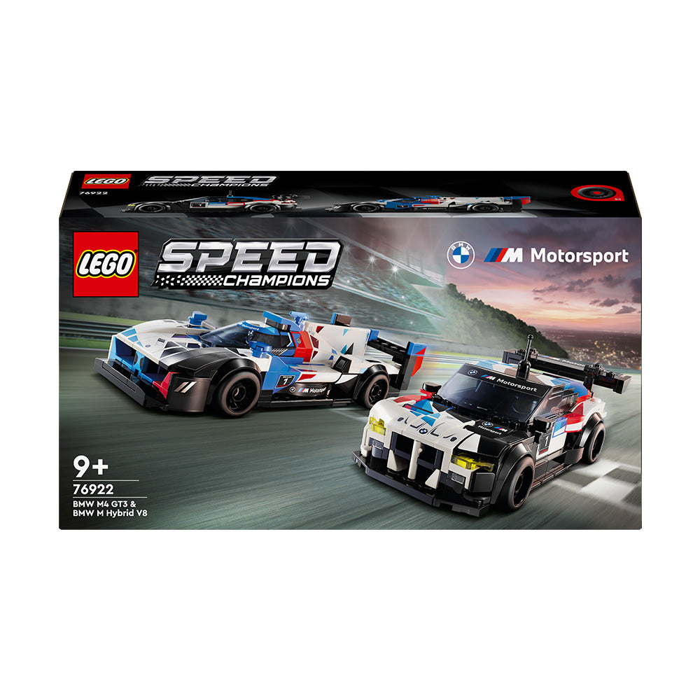 LEGO® Speed Champions BMW M4 GT3 & BMW M Hybrid V8 Race Cars 76922