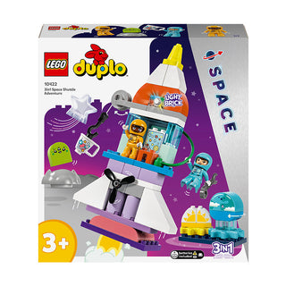 LEGO® DUPLO® 3in1 Space Shuttle Adventure Toy 10422 - DAMAGED BOX