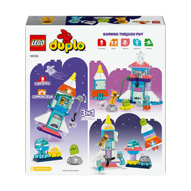 LEGO® DUPLO® 3in1 Space Shuttle Adventure Toy 10422 - 0