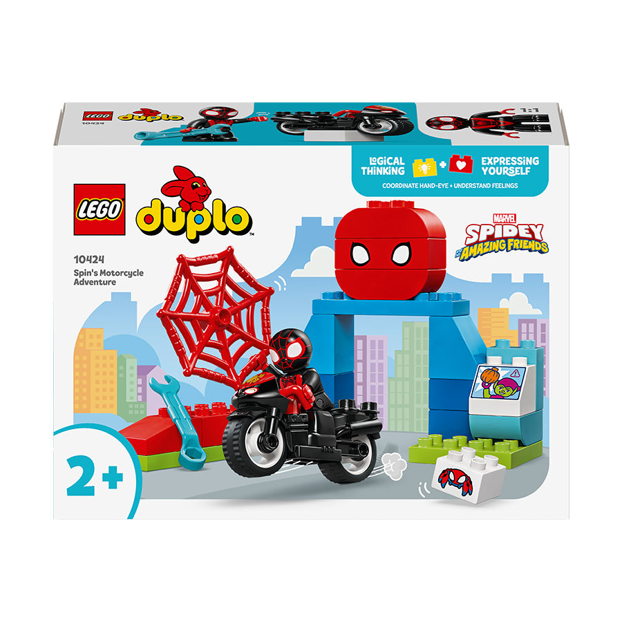 LEGO® DUPLO® Marvel Spin's Motorcycle Adventure Set 10424 | Import