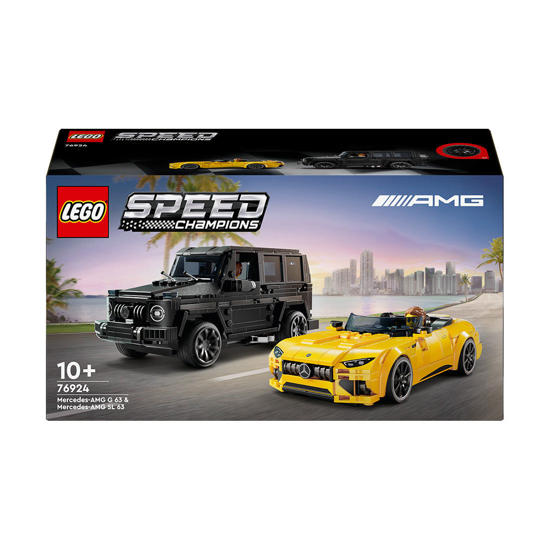 LEGO® Speed Champions Mercedes-AMG G 63 & Mercedes-AMG SL 63 76924 - SLIGHTLY DAMAGED BOX