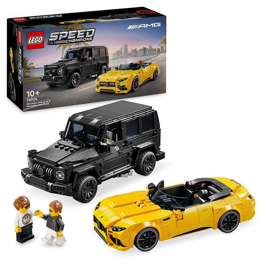 LEGO® Speed Champions Mercedes-AMG G 63 & Mercedes-AMG SL 63 76924 - SLIGHTLY DAMAGED BOX
