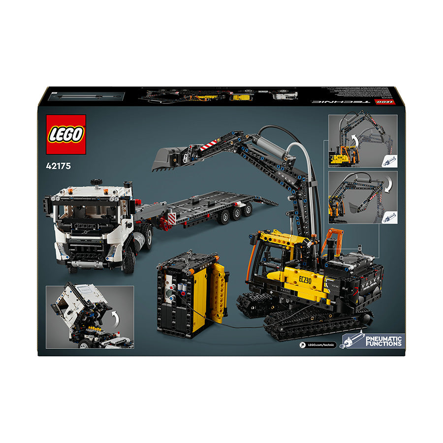 LEGO® Technic™ Volvo FMX Truck & EC230 Electric Excavator 42175 - DAMAGED BOX