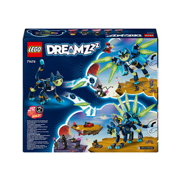 LEGO DREAMZzz Zoey and Zian the Cat-Owl Animal Toy Set 71476 - DAMAGED BOX - 0