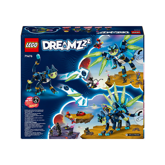 LEGO DREAMZzz Zoey and Zian the Cat-Owl Animal Toy Set 71476 - DAMAGED BOX