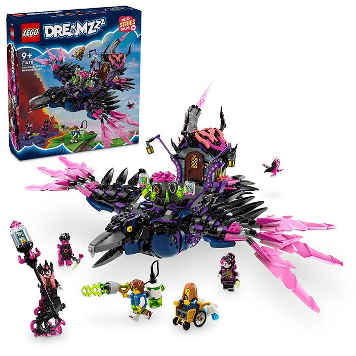 LEGO DREAMZzz The Never Witch's Midnight Raven Toy Set 71478