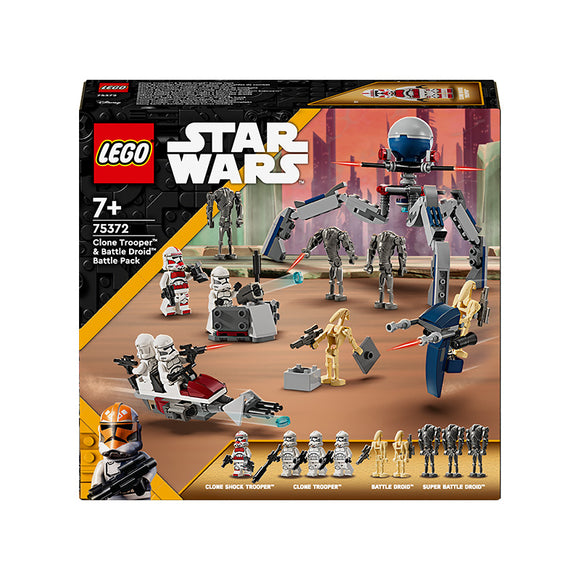 LEGO® Star Wars™ Clone Trooper Battle Droid Battle Pack 75372