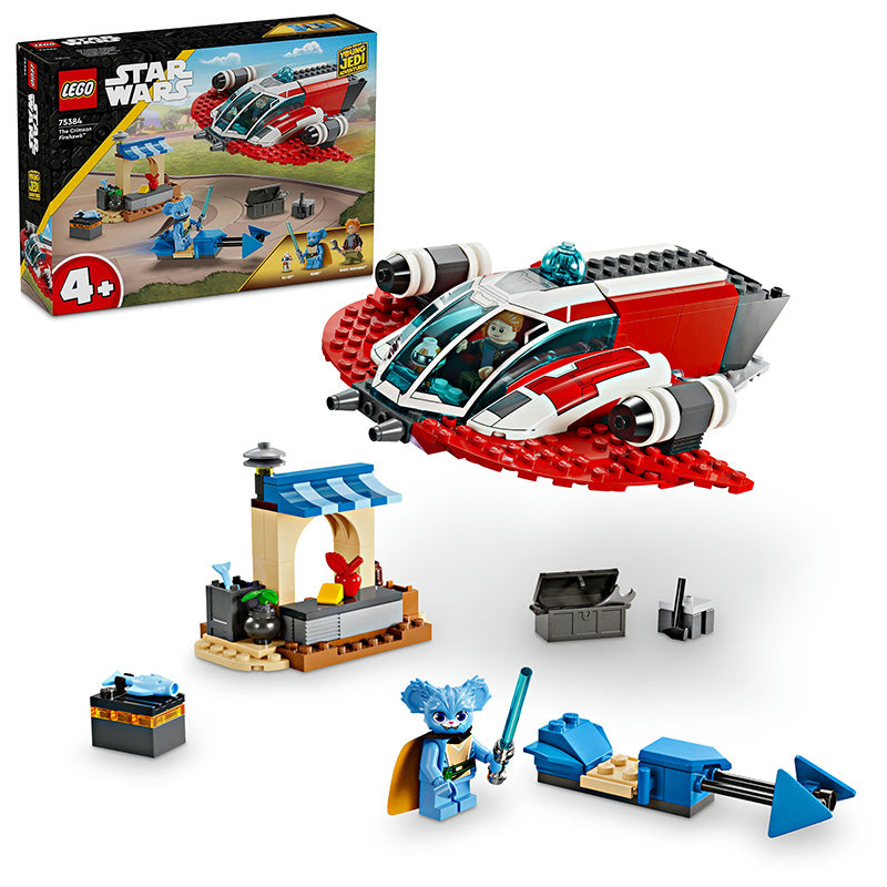 LEGO® Star Wars™ The Crimson Firehawk Building Toy Set 75384 - SLIGHTLY DAMAGED BOX