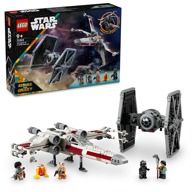 LEGO® Star Wars™ TIE Fighter & X-Wing Mash-up Set 75393 | Import A Toy