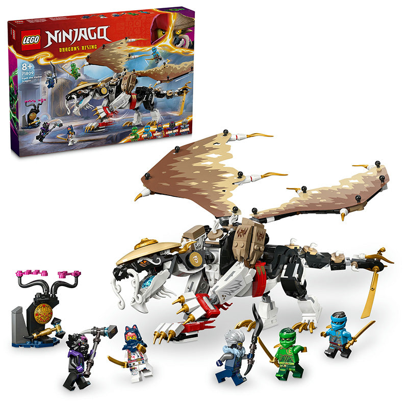 LEGO® NINJAGO® Egalt the Master Dragon Ninja Toy 71809 - DAMAGED BOX