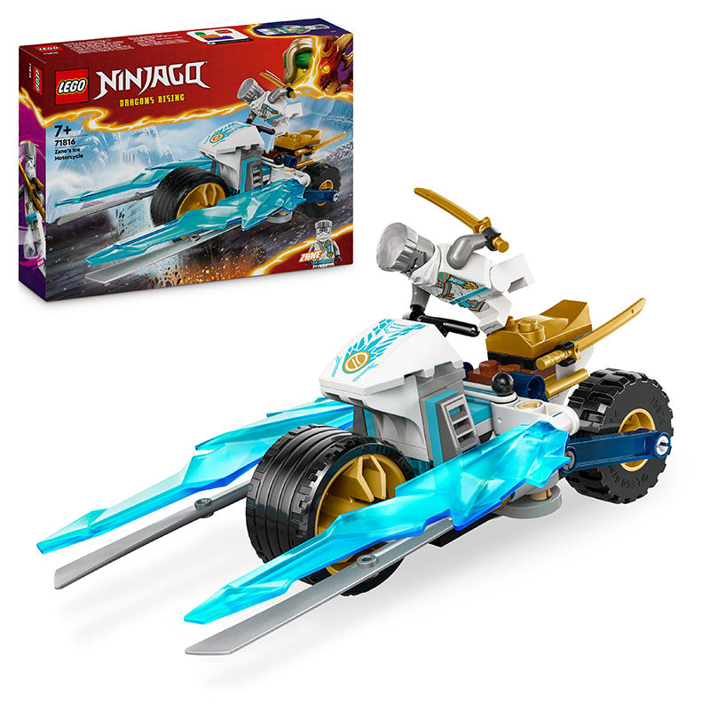 LEGO® NINJAGO® Zane’s Ice Motorcycle Ninja Toy Set 71816
