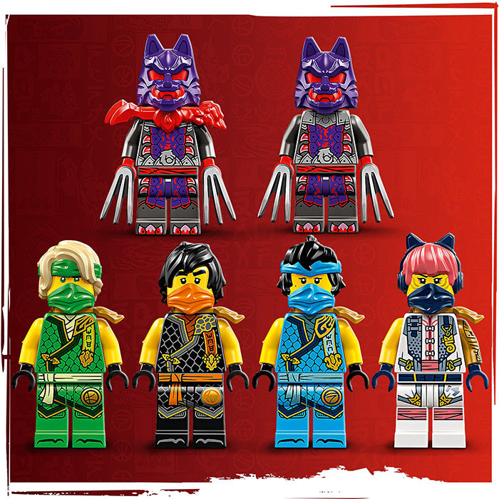 LEGO® NINJAGO® Ninja Team Combo Vehicle Ninja Toy Set 71820 - SLIGHTLY DMAAGED BOX