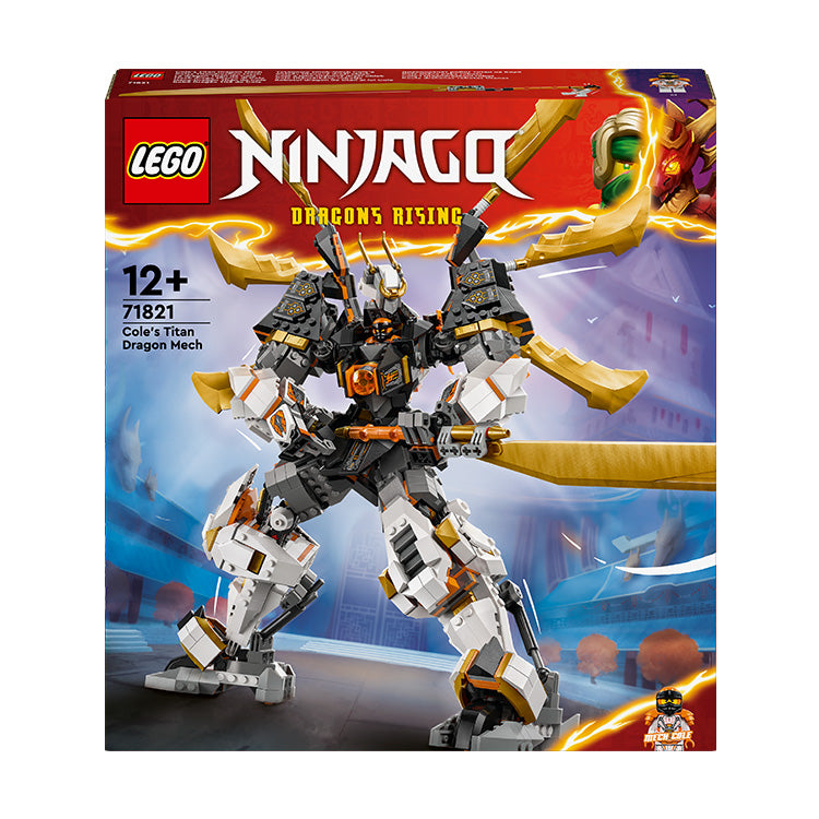 LEGO® NINJAGO® Cole's Titan Dragon Mech Adventure Toy 71821