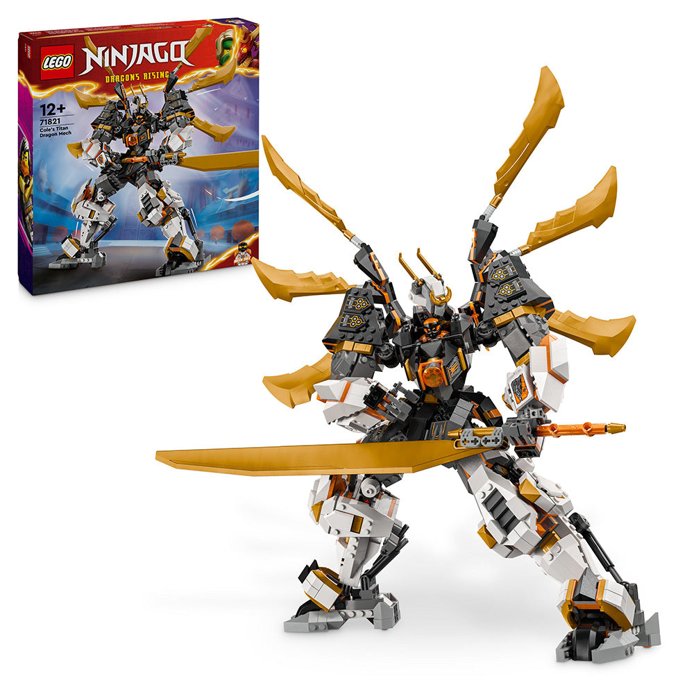 LEGO® NINJAGO® Cole's Titan Dragon Mech Adventure Toy 71821