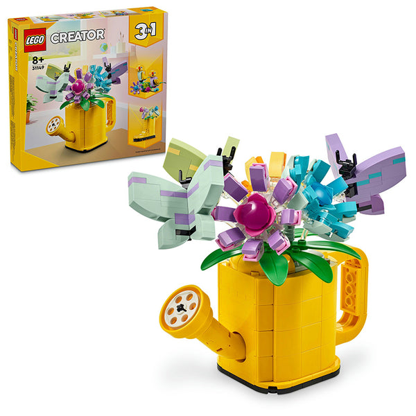 LEGO®  Creator 3in1 Flowers in Watering Can Nature Toys 31149