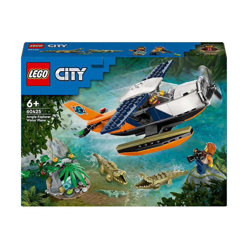 LEGO® City Jungle Explorer Water Plane Toy Vehicle Set 60425 | Import A Toy