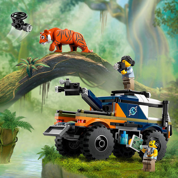 LEGO® City Jungle Explorer Off-Road Truck Toy Tiger 60426