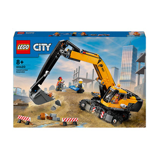 LEGO® City Yellow Construction Excavator Digger Toy Set 60420