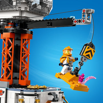 LEGO® City Space Base and Rocket Launchpad Toy Playset 60434 - 0