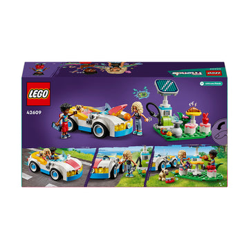 LEGO® Friends Electric Car and Charger Toy Set 42609 - 0