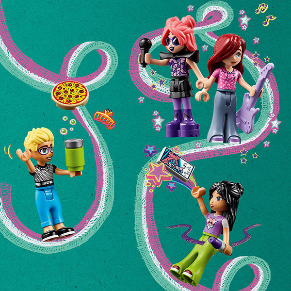 LEGO® Friends Pop Star Music Tour Bus Toy Set 42619 - SLIGHTLY DAMAGED BOX