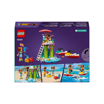 LEGO® Friends Beach Water Scooter Toy Mini-Doll Set 42623 - 0