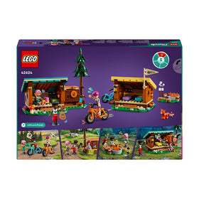 LEGO® Friends Adventure Camp Cosy Cabins Building Toy 42624 - 0