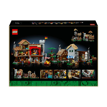 LEGO® ICONS Medieval Town Square History Set for Adults 10332 - 0