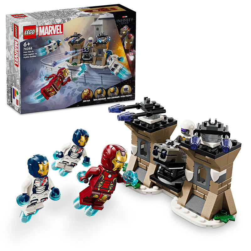 見本 LEGO® Marvel Super Heroes Iron Man & Iron Legion vs. Hydra Soldier